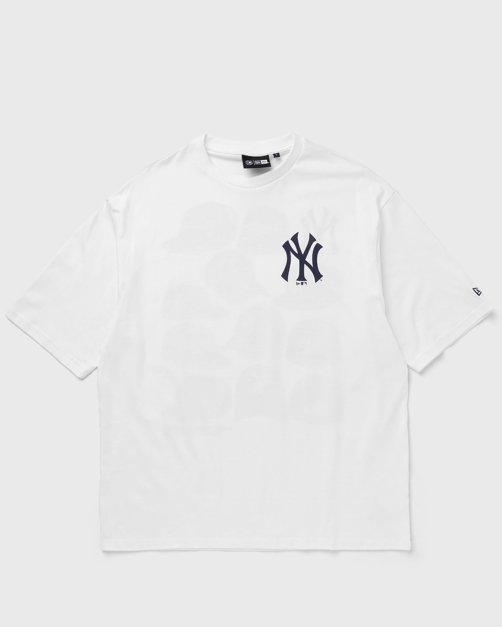 new era MLB CAP GRPHC OS TEE NEW YORK YANKEES, white