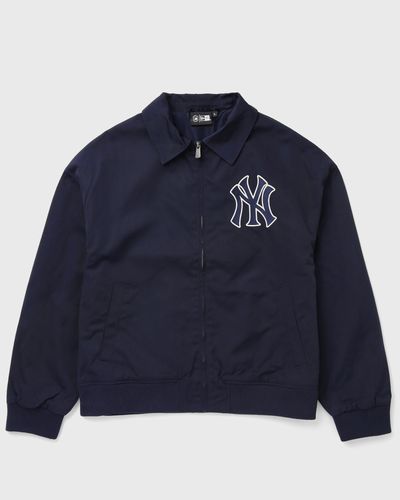 new era MLB COLLARED JACKET NEW YORK YANKEES, beige