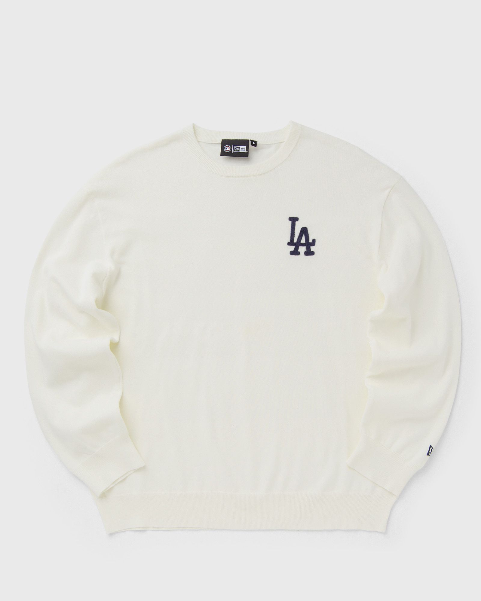 new era MLB ESSENTIAL KNIT SWEATER LOS ANGELES DODGERS, white