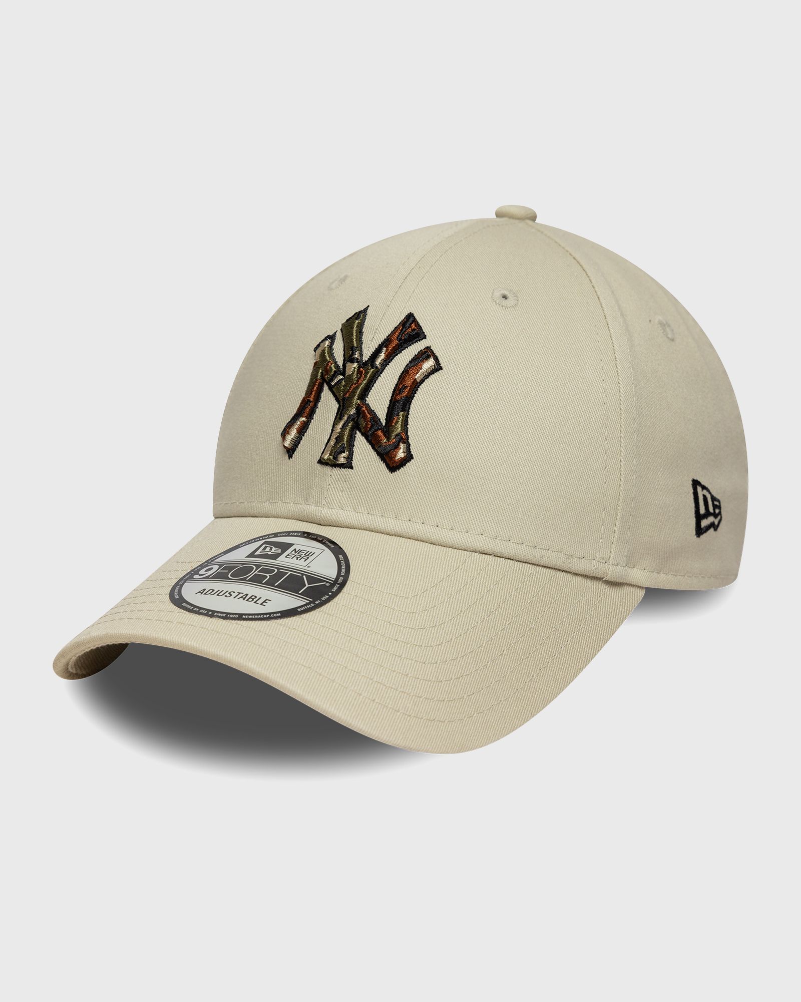 new era OUTLINE CAMO 9FORTY NEW YORK YANKEES, beige