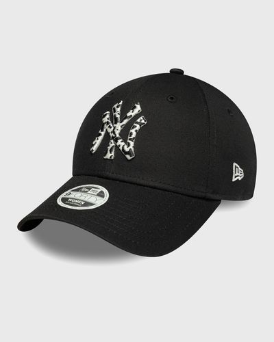 new era WMNS ANIMAL INFILL 9FORTY NEW YORK YANKEES, black