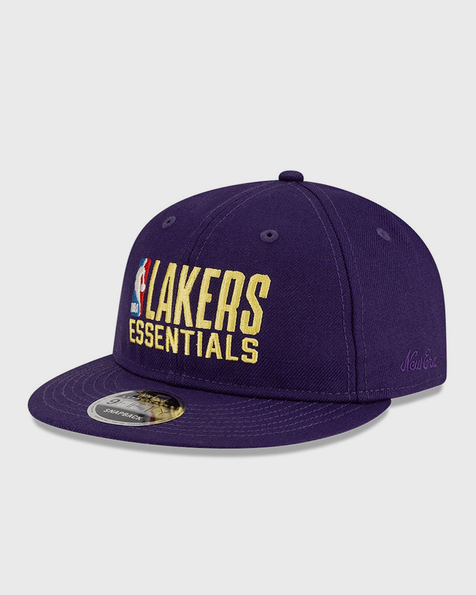 new era X Fear of God 59FIFTY Retro Crown Flat LOS ANGELES LAKERS, purple