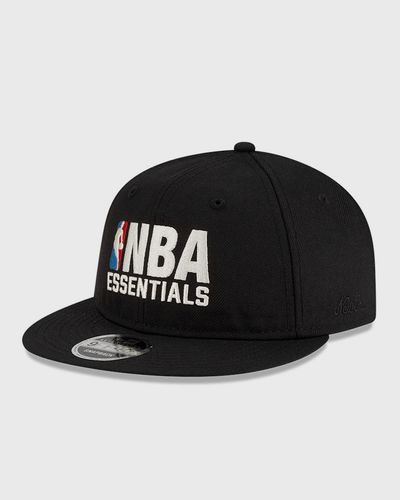 new era X Fear of God 59FIFTY Retro Crown Flat NBA Logo, black