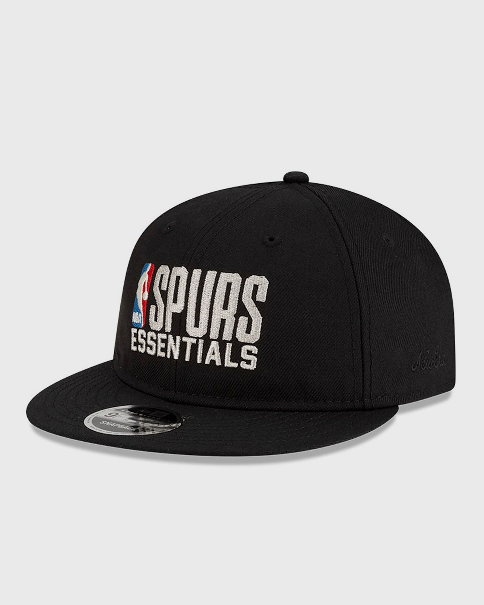 new era X Fear of God 59FIFTY Retro Crown Flat SAN ANTONIO SPURS, black