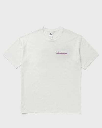 Nike ACG DF TEE LSE MBR LT, white