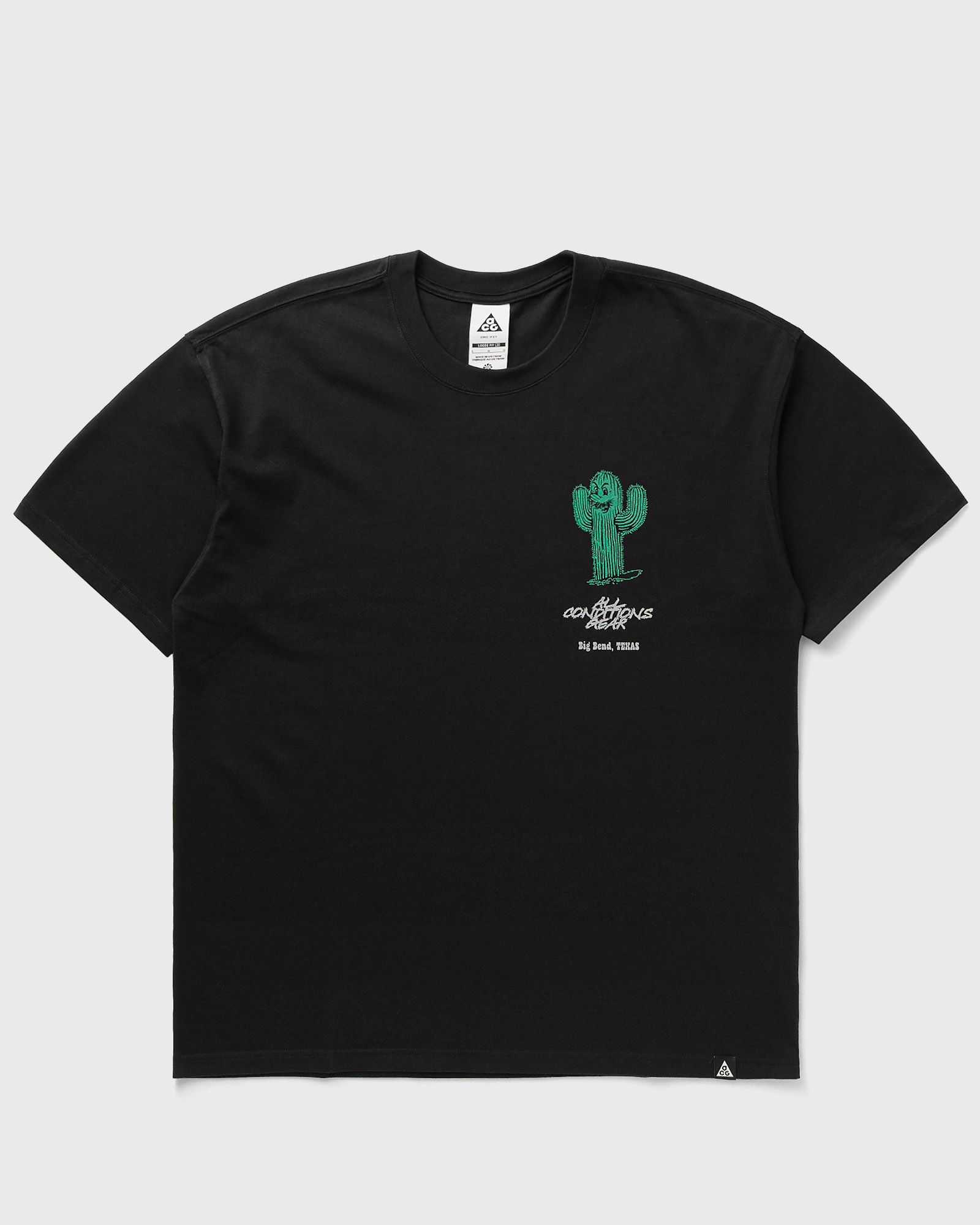 Nike ACG TEE OC CACTUS, black