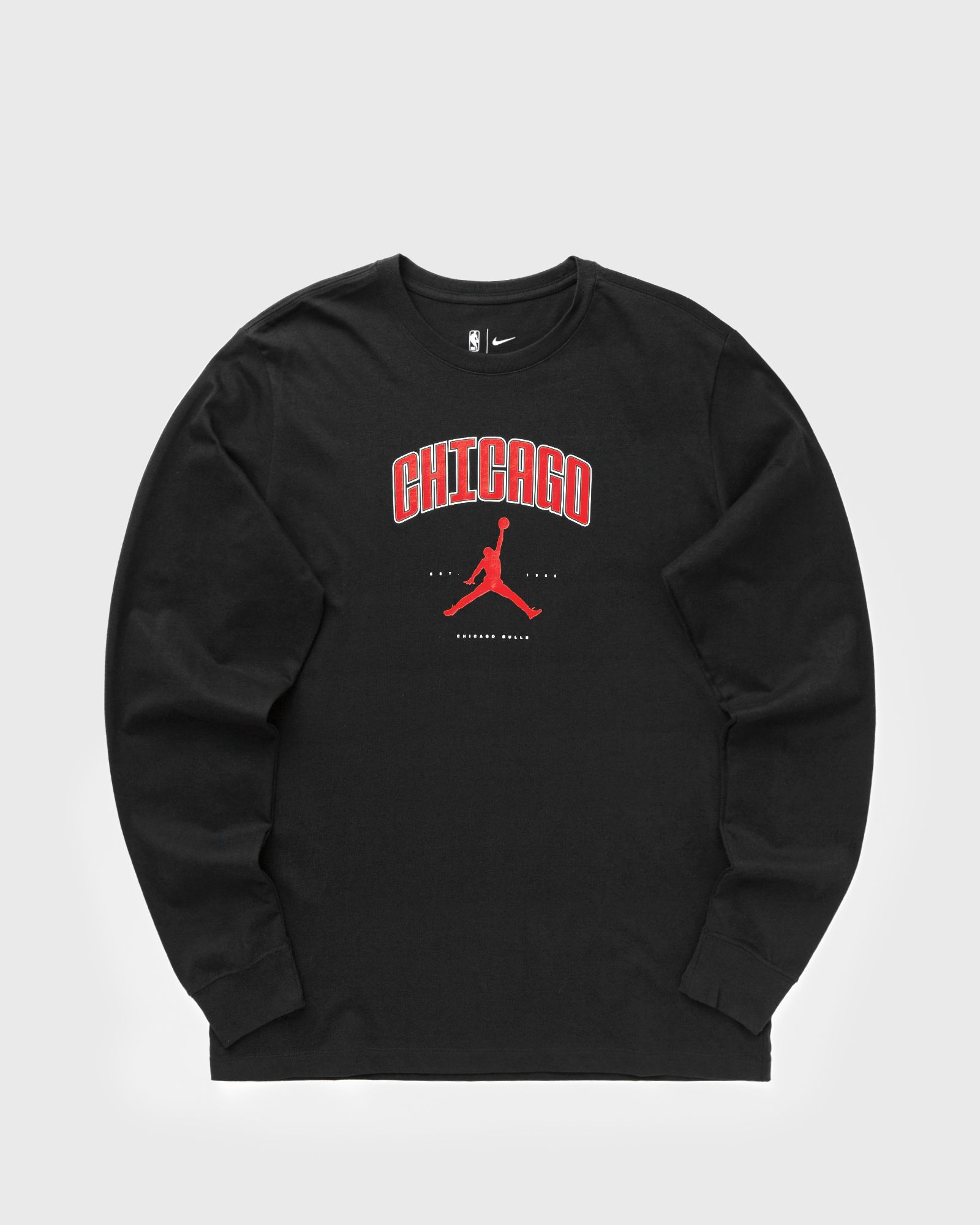 Nike CHI ES NBA JDN LS TEE, black