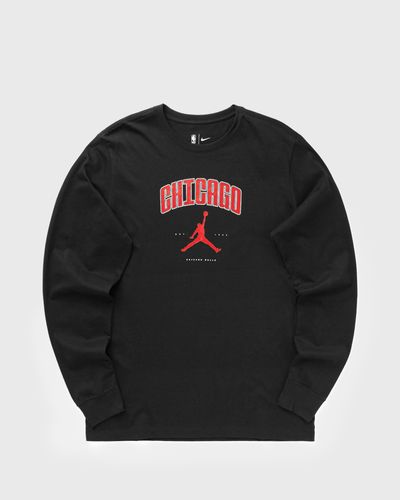 Nike CHI ES NBA JDN LS TEE, black