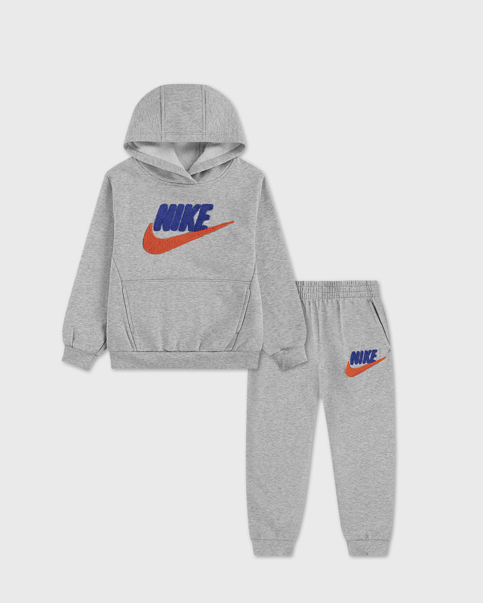 Nike CLUB CHENILLE FLC HOODY JO, grey