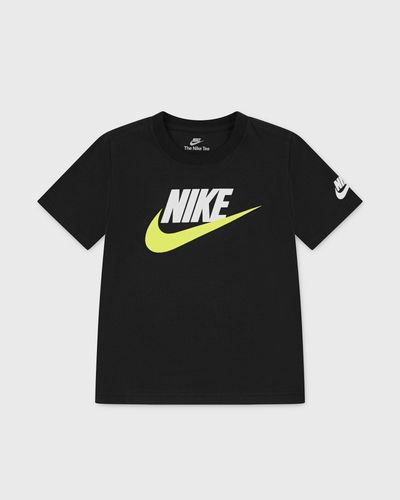 Nike CLUB FAMILY S/S KNIT TOP, black