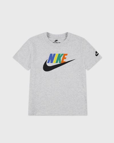 Nike CLUB FAMILY S/S KNIT TOP, grey