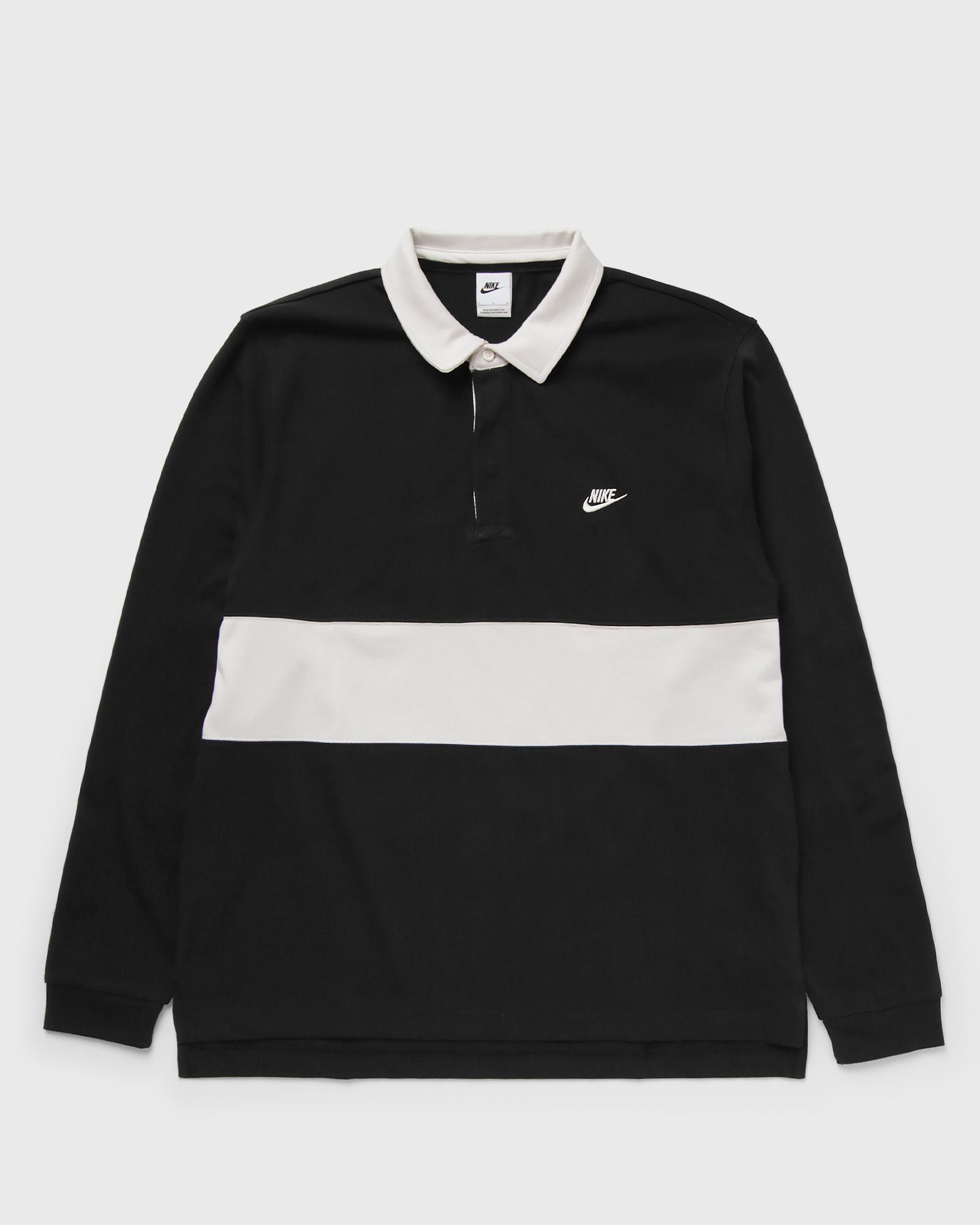 Nike CLUB LS RUGBY TOP, black