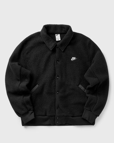 Nike CLUB SHERPA COACHES Jacket, black