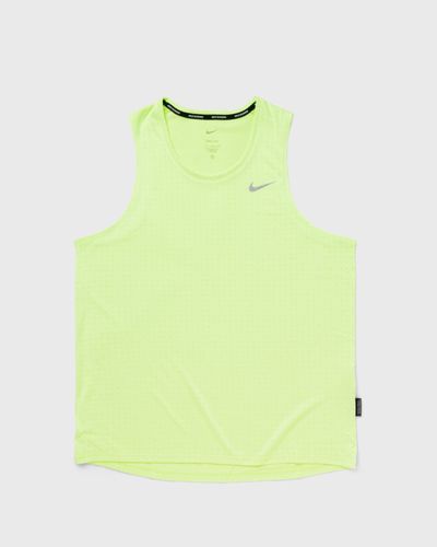 Nike DF BREATHE MILER TANK, yellow