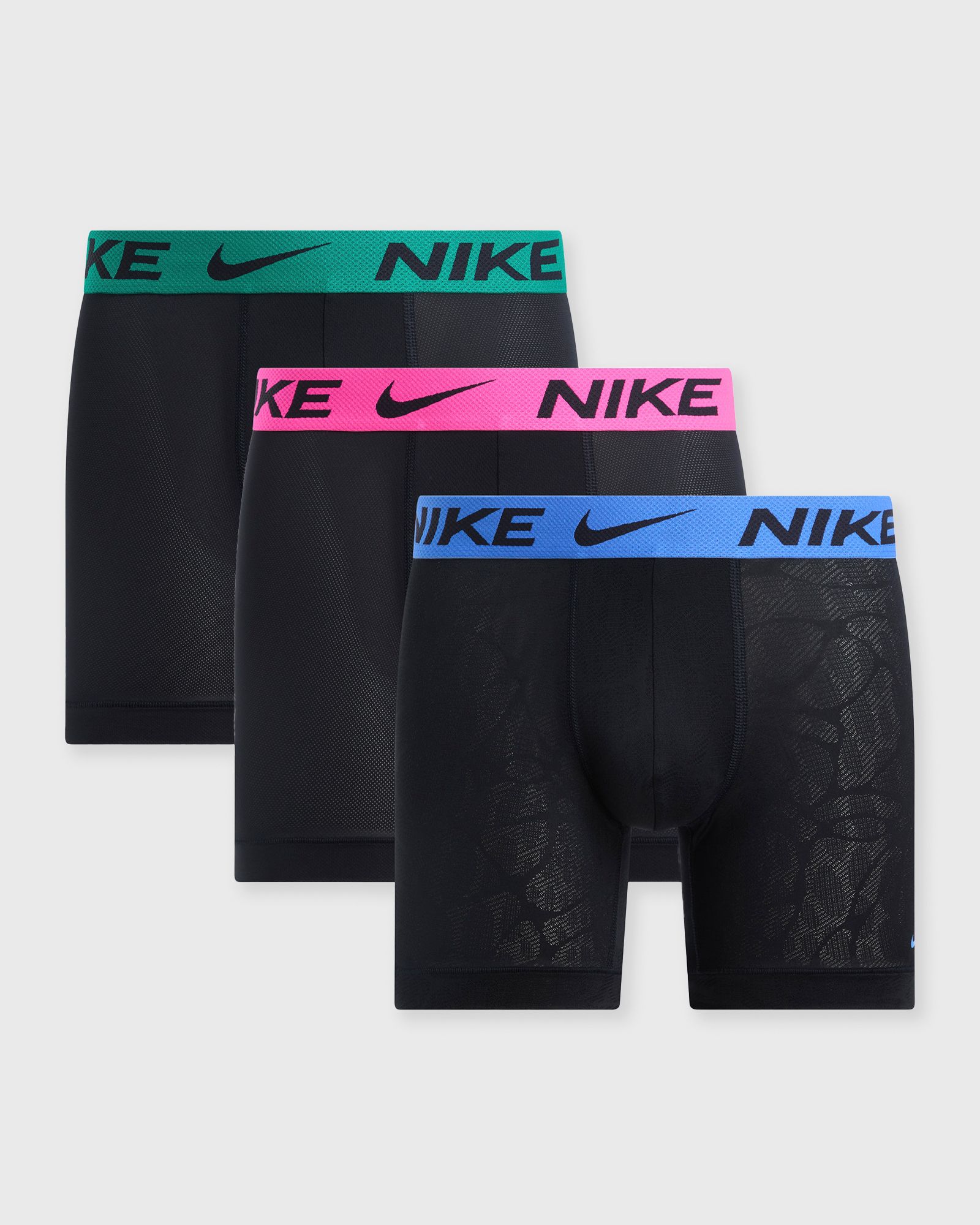 Nike ELITE BREATHE BOXER BRIEF 3PK, black