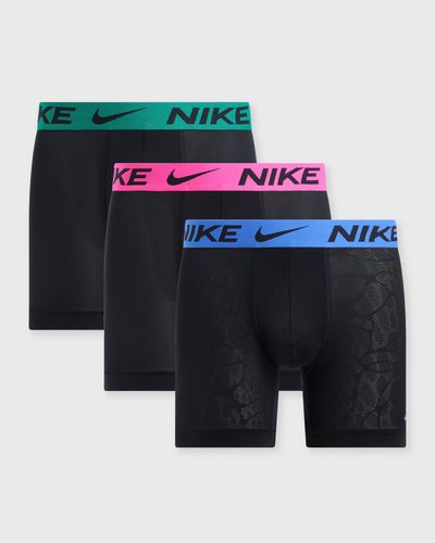Nike ELITE BREATHE BOXER BRIEF 3PK, black