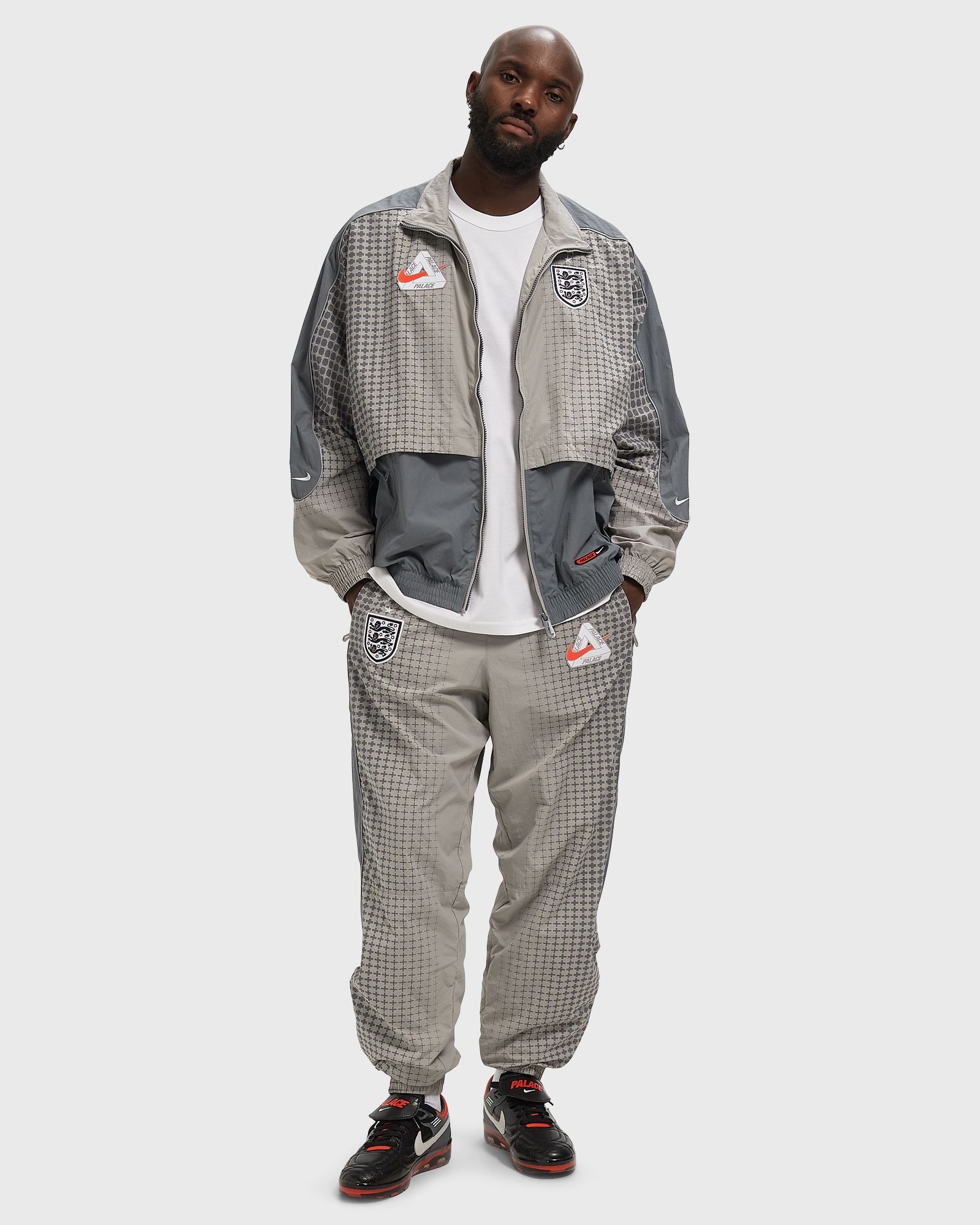 Nike England x Palace Tracksuit Bottoms Grey | BSTN Store