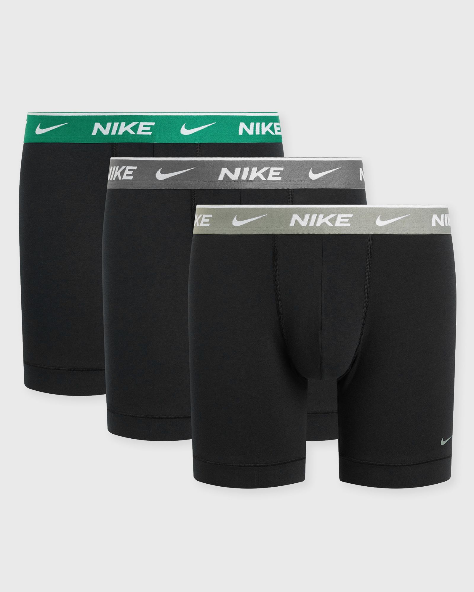 Nike ESSENTIAL COTTON STRETCH BOXER BRIEF 3PK, black