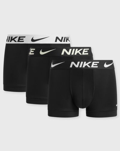 Nike ESSENTIAL MICRO TRUNK 3PK, black