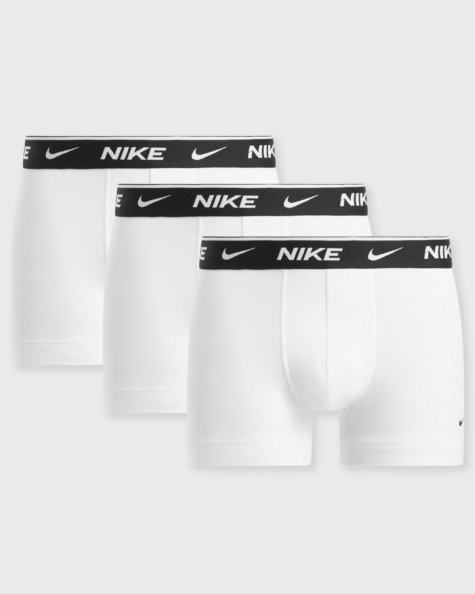 Nike ESSNTIAL COTTON STRC TRUNK 3PK, white