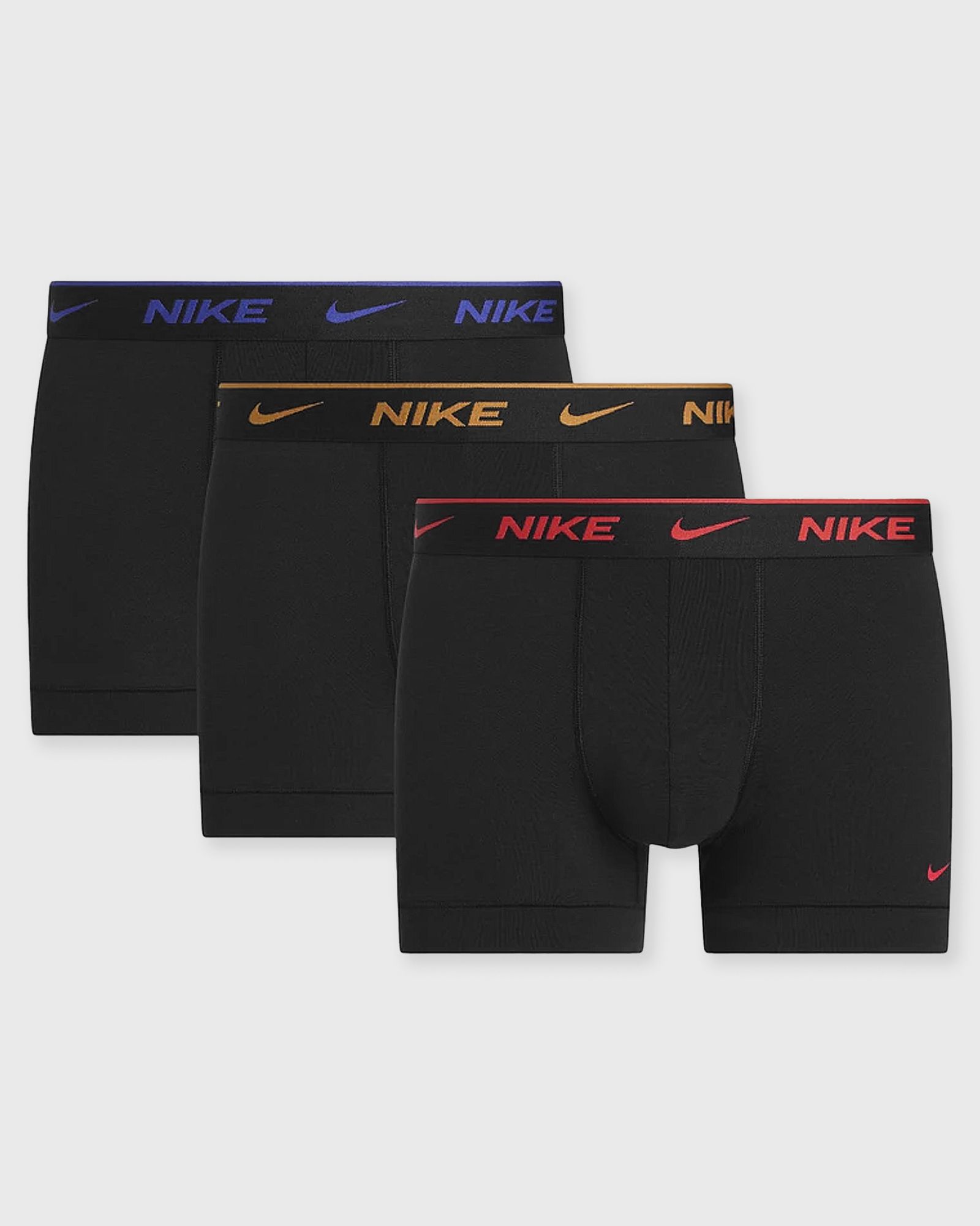 Nike EVERYDAY COTTON STRETCH TRUNK 3PK, black