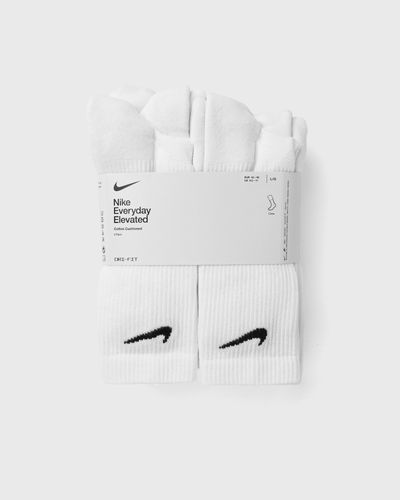Nike Everyday Elevated Crew-Socks 6P, white