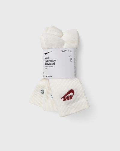 Nike Everyday Elevated Crew-Socks, white