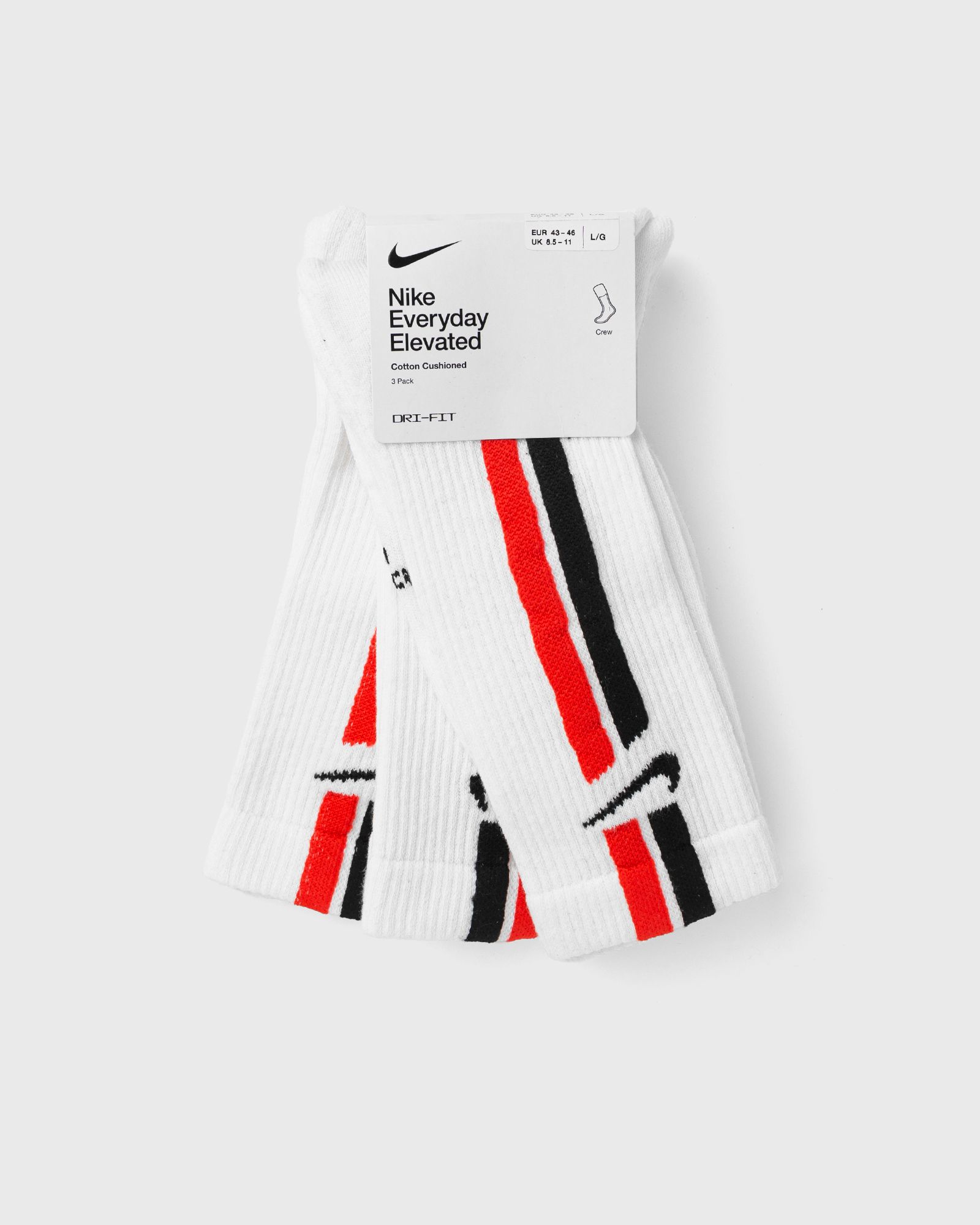 Nike Everyday Elevated Crew-Socks, white