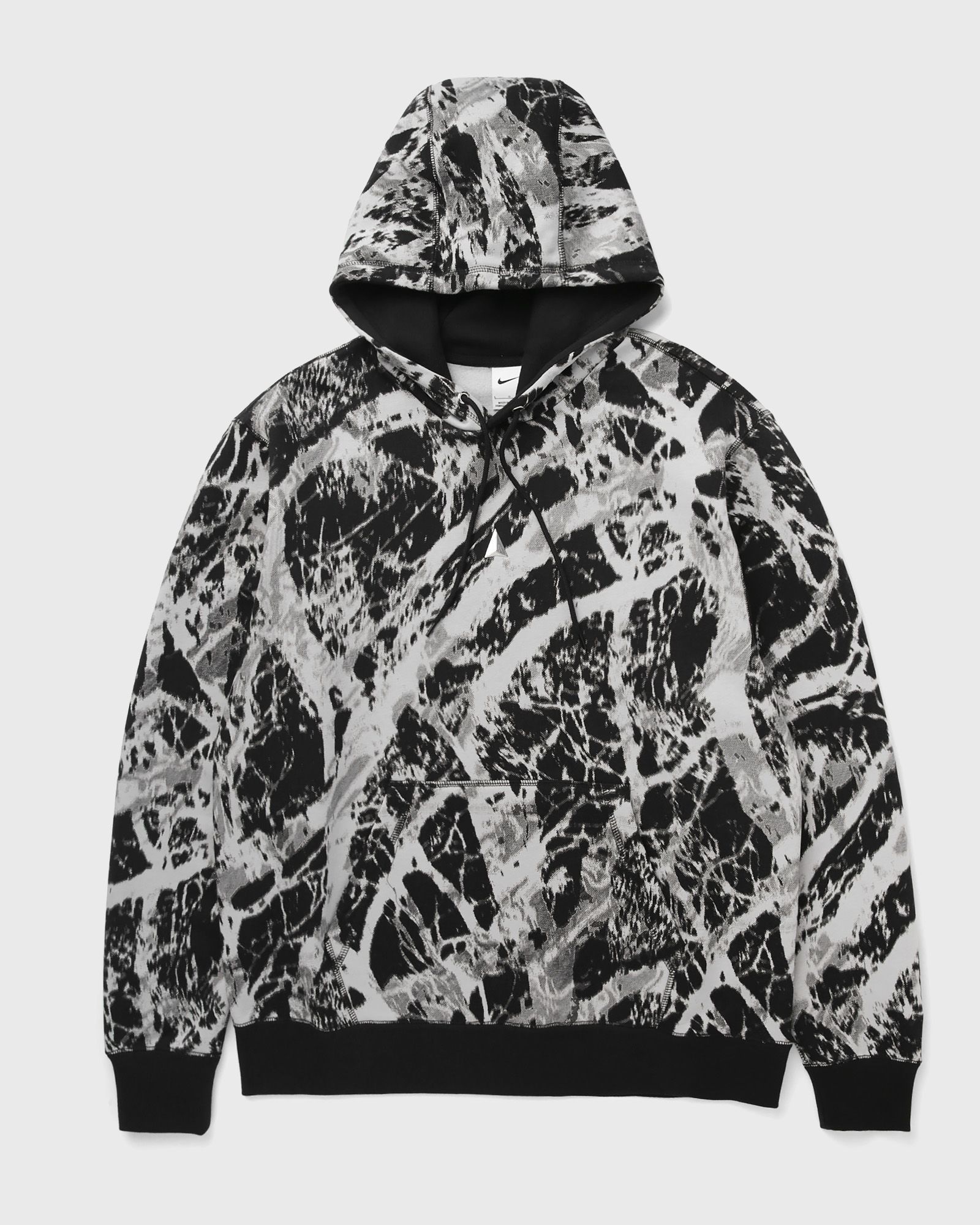 Nike JA CLUB HOODIE AOP, black|white