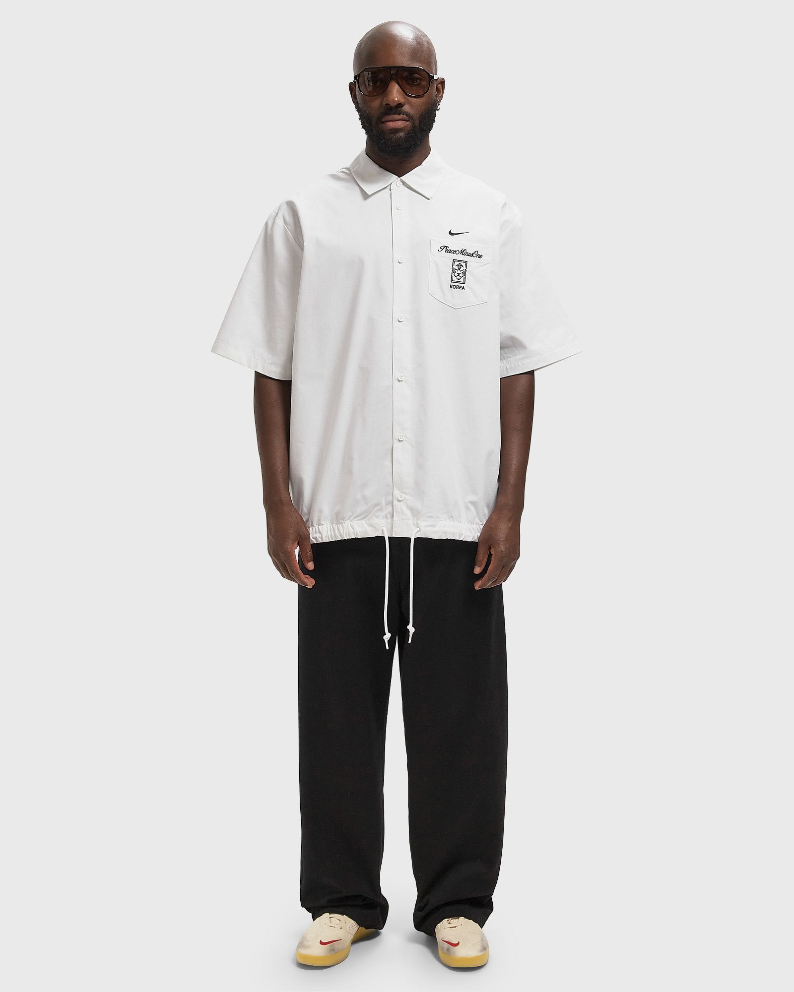 Nike Korea x PEACEMINUSONE Short-Sleeve Top White | BSTN Store