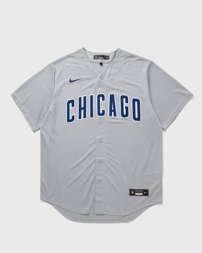 Nike MLB Chicago Cubs Replica Road Jersey, grey