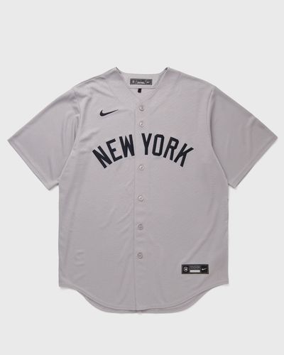 Nike MLB New York Yankees Replica Road Jersey, grey