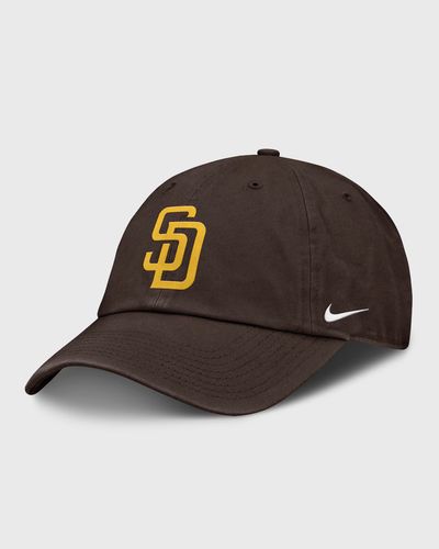 Nike MLB San Diego Padres Club Unstructured Organic Cotton Cap, black