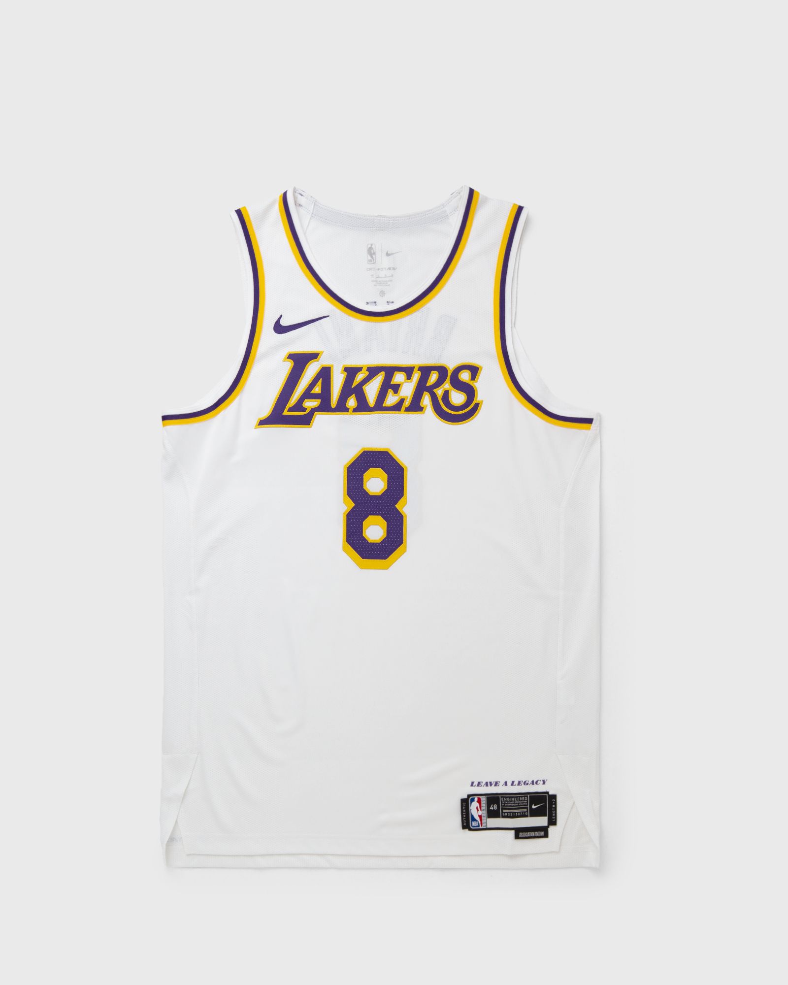 Nike NBA AUTHENTIC JERSEY LOS ANGELES LAKERS ASSOCIATION EDITION KOBE BRYANT #8, white