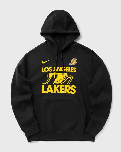 Nike NBA Pullover Hoodie Los Angeles Lakers Club Courtside, black