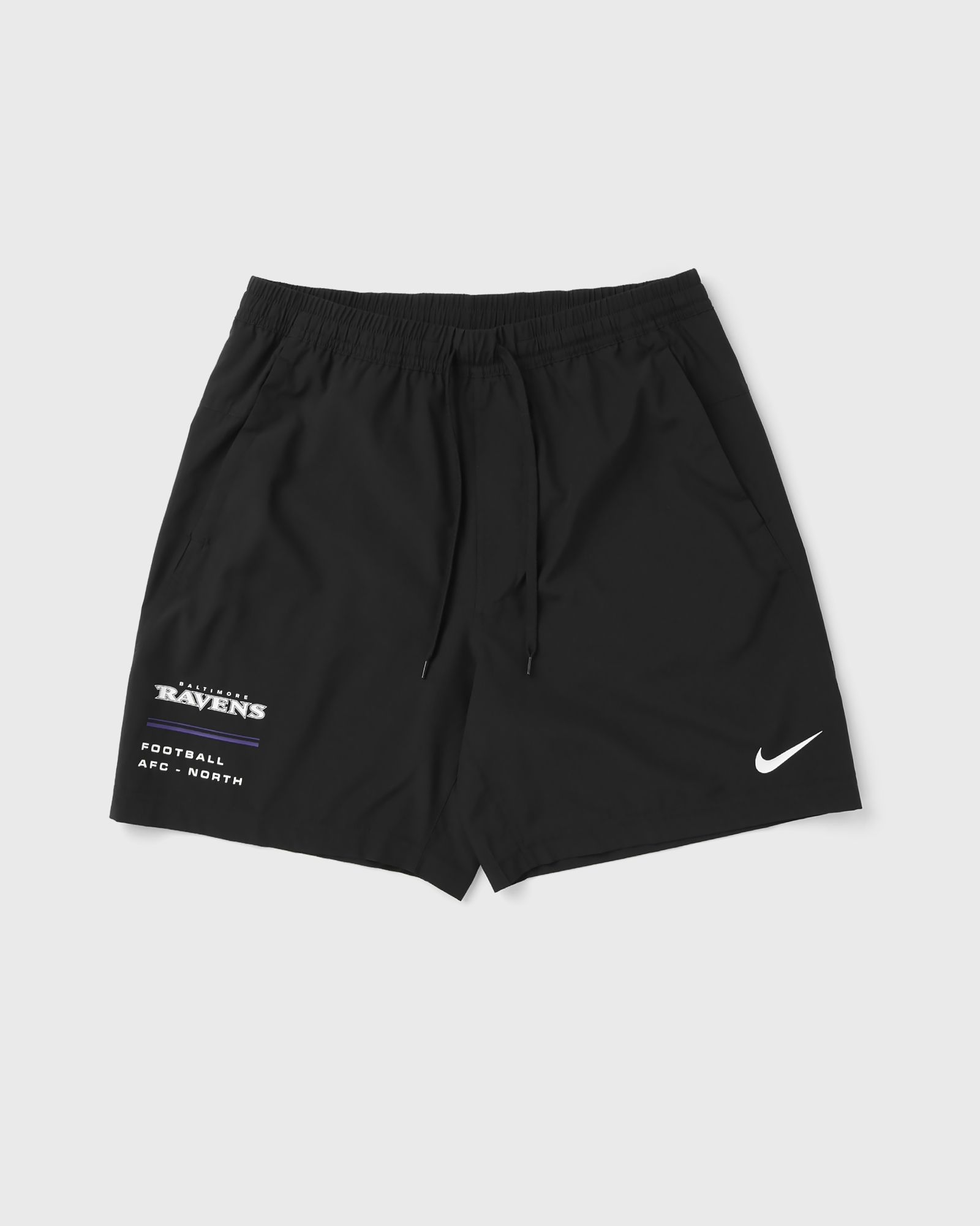 Nike NFL Baltimore Ravens Team Logo Nike Form Dri-FIT Unlined Woven 7 Short, black