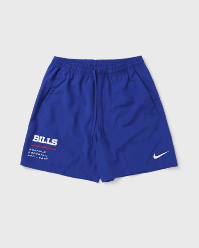 Nike NFL Buffalo Bills Team Logo Nike Form Dri-FIT Unlined Woven 7 Short, blue