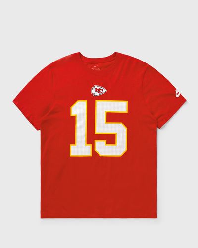 Nike NFL Kansas City Chiefs Name and Number T-Shirt Patrick Mahomes 15, red