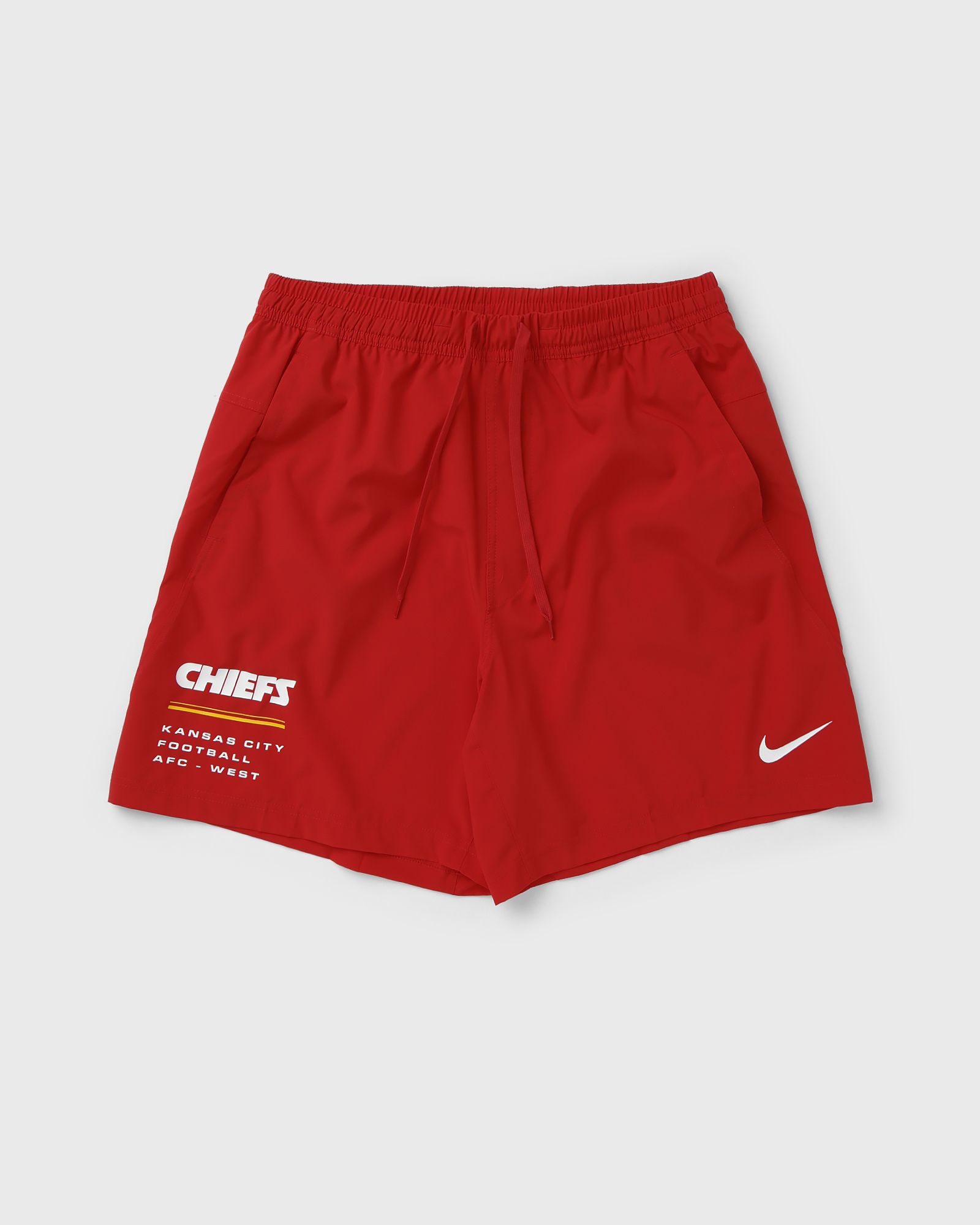 Nike NFL Kansas City Chiefs Team Logo Nike Form Dri-FIT Unlined Woven 7 Short, red