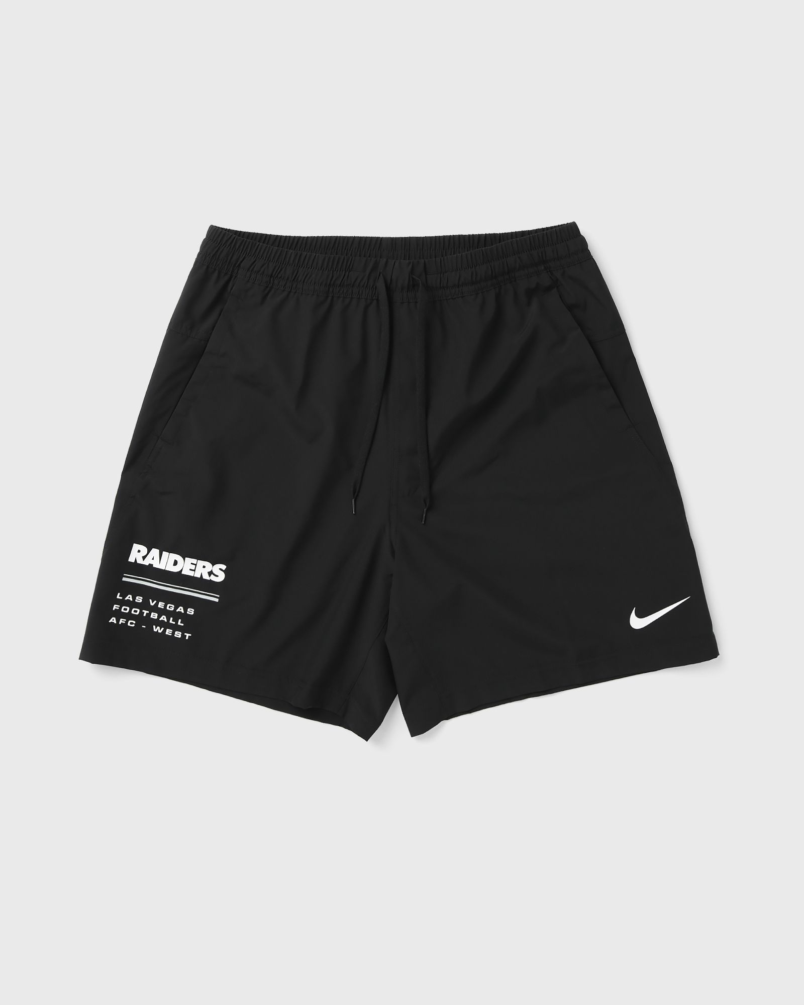 Nike NFL Las Vegas Raiders Team Logo Nike Form Dri-FIT Unlined Woven 7 Short, black
