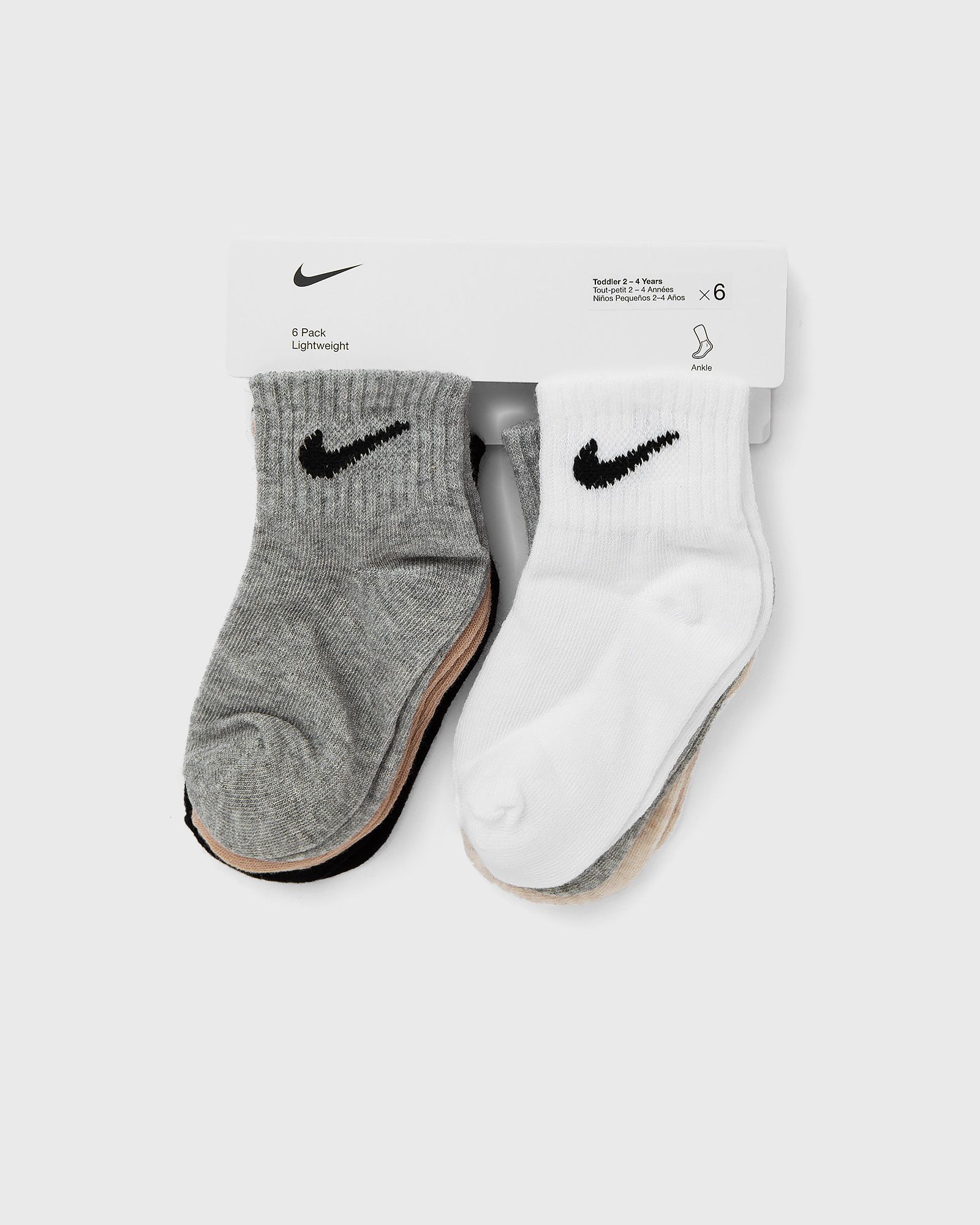 Nike NHN SWOOSH 6PK INFANT ANKLE SO, multi