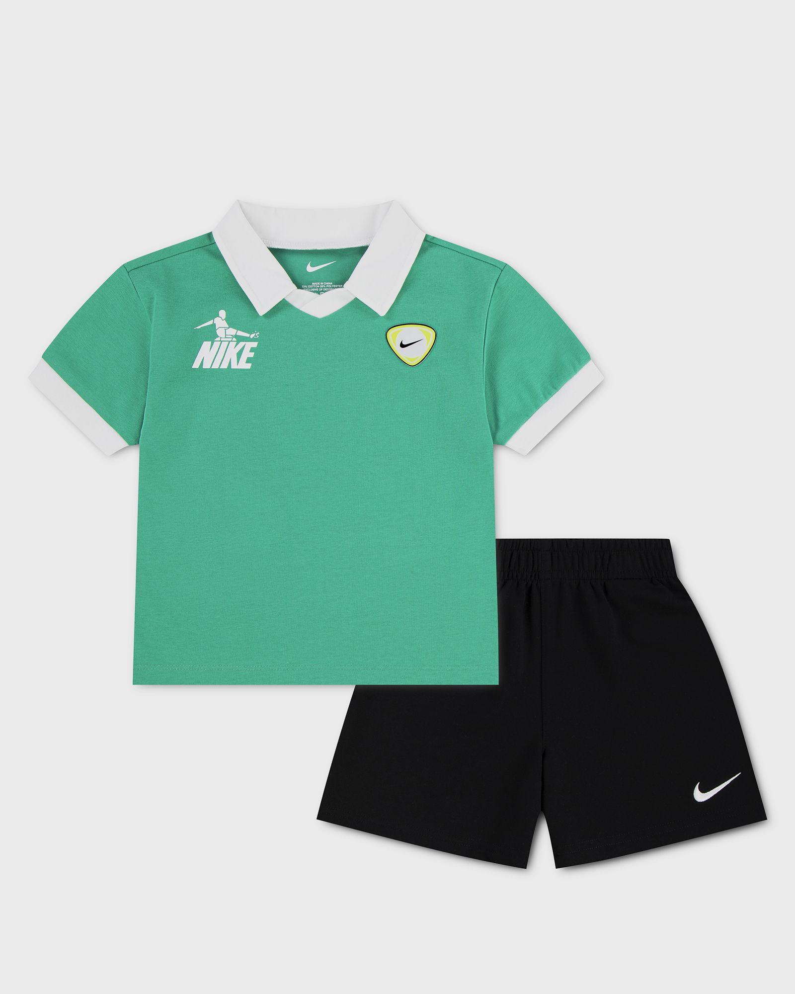 Nike NKB B NSW GOAL MODE FT SHORT S, black|green