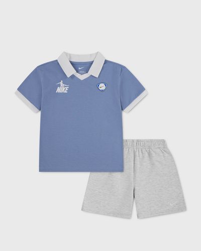 Nike NKB B NSW GOAL MODE FT SHORT S, blue|grey