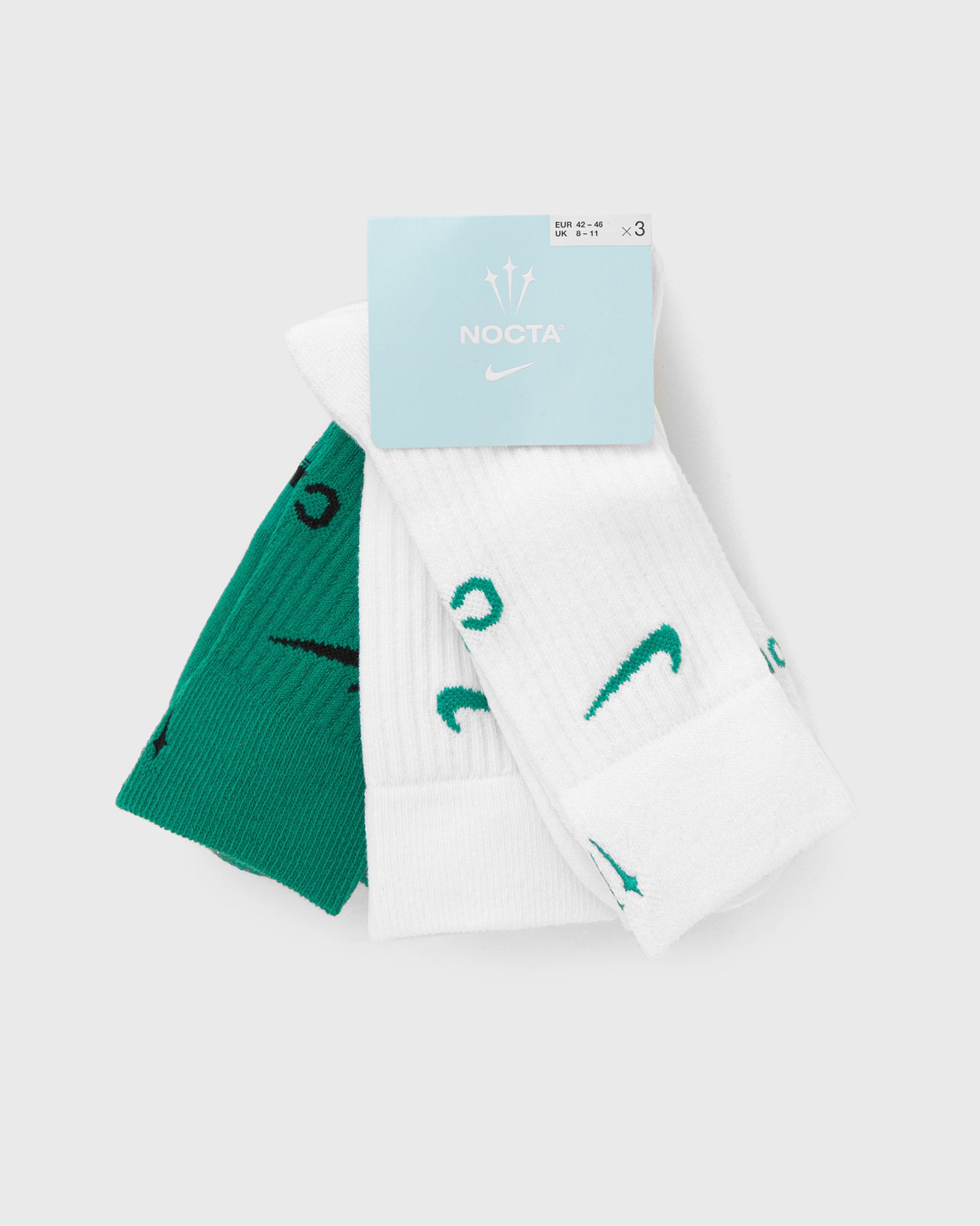 Nike SNEAKERSOX CREW 3PR-160 NOCTA, white
