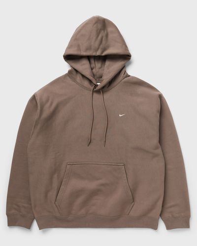 Nike SOLO SWOOSH BB PO HOODIE, brown