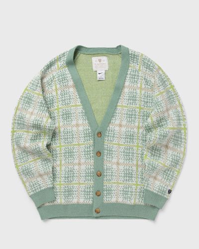 Nike TARTAN CARDIGAN LOOSE, green
