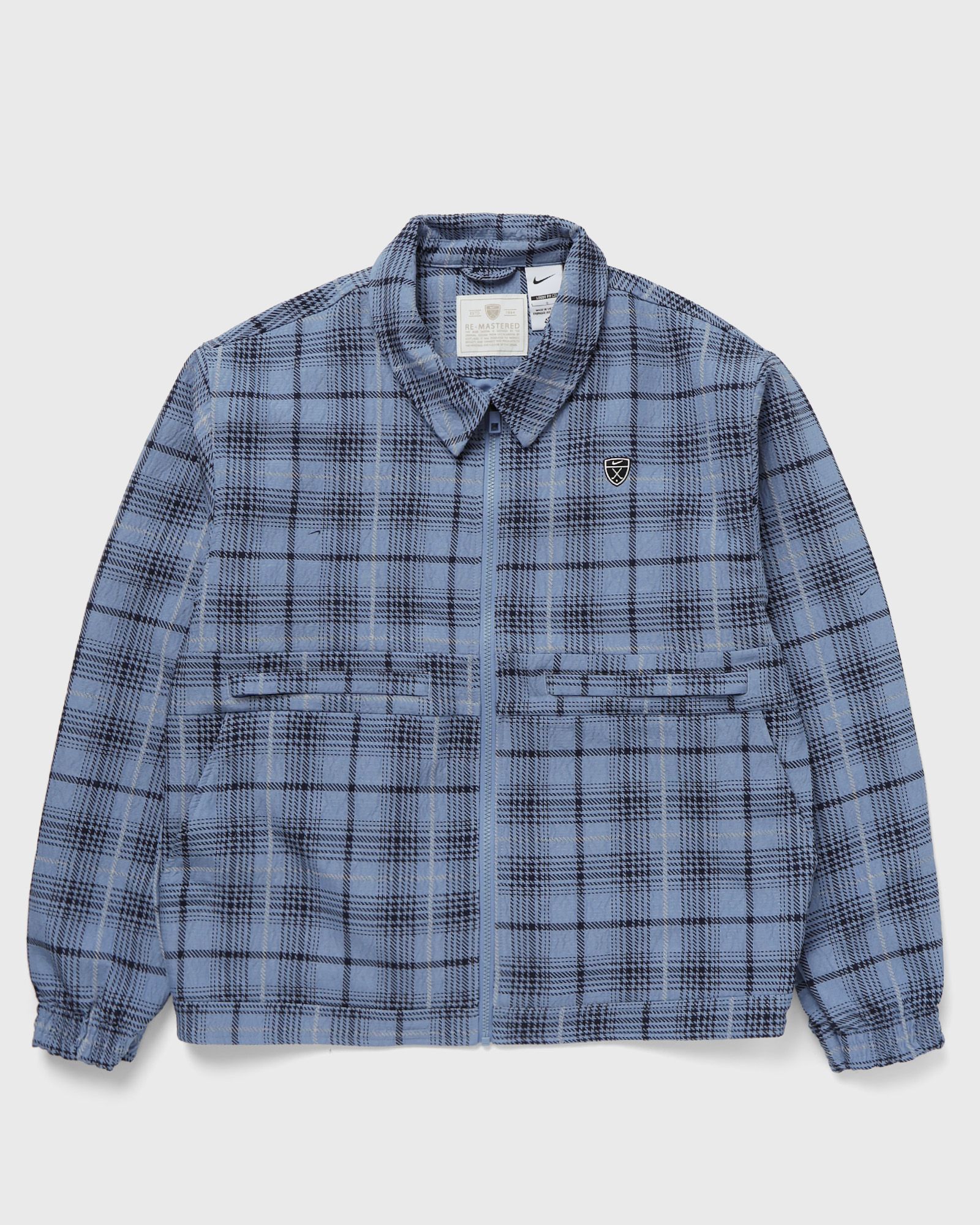 Nike TARTAN JACKET LOOSE, blue