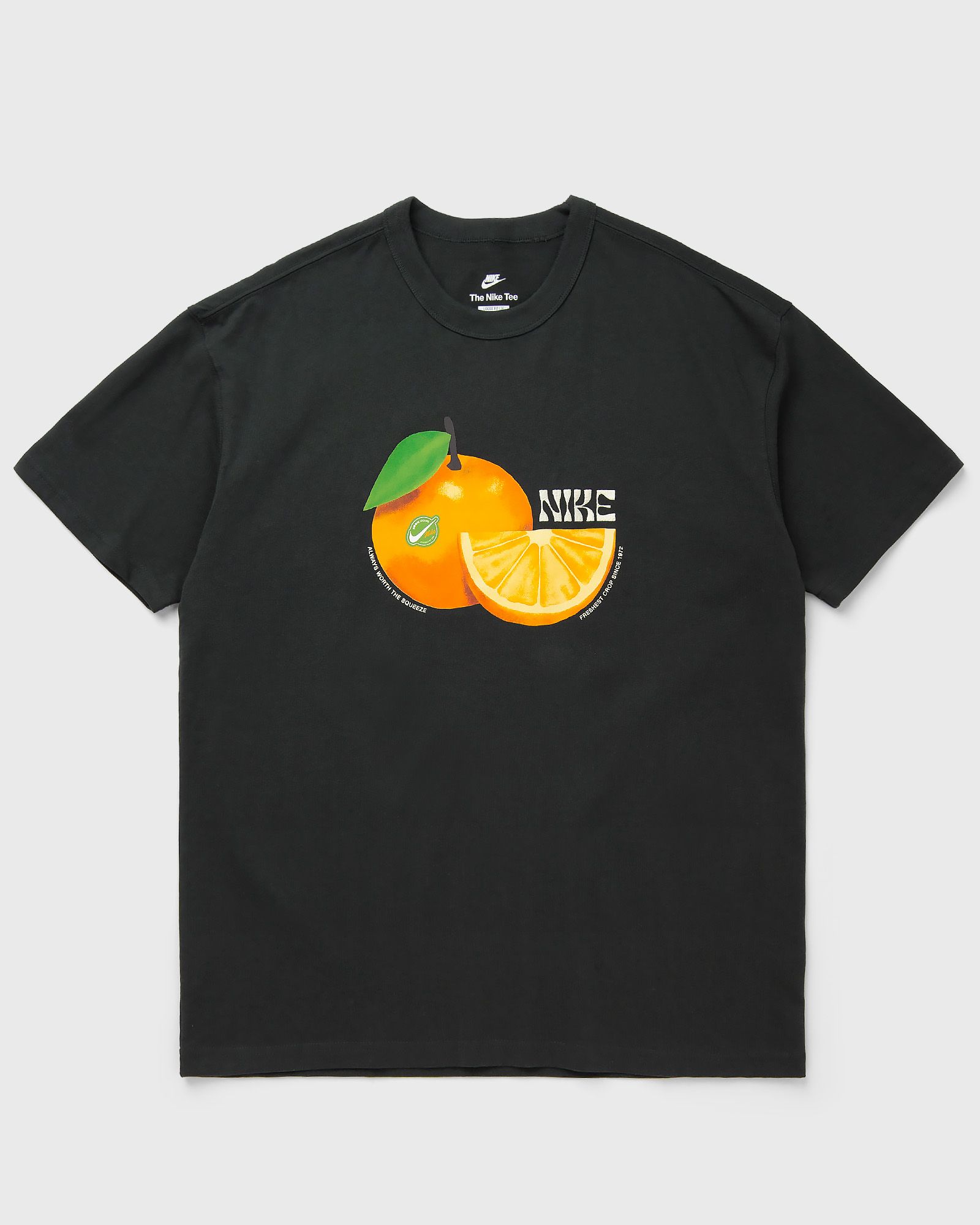 Nike TEE LSE PREM ORANGE, black