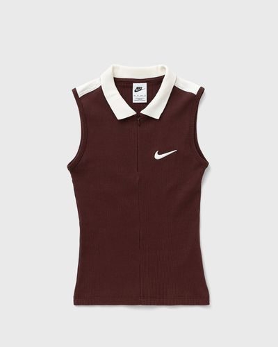 Nike WMNS FITTED-TANK, red