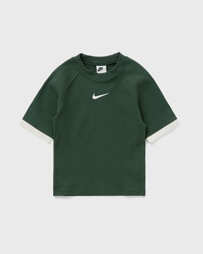 Nike WMNS SS-FITTED-TOP, green